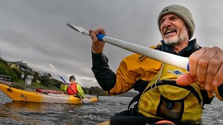 SEA KAYAK  Dad amp Daughter Fishing amp Paddling Adventure [upl. by Strade829]