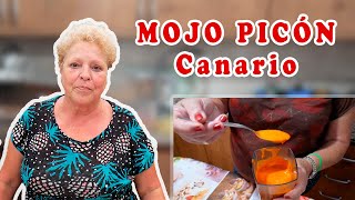 Receta del Mojo Picón canario la rica salsa canaria original [upl. by Colston]