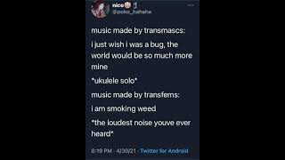 Transmasc Music vs Transfem Music [upl. by Salome]