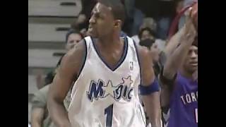 Orlando Magic T Mac Dunk off the Backboard [upl. by Garnett942]