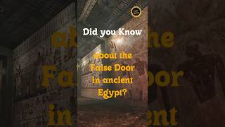 The False door at Egyptian Museum travel egypt didyouknow [upl. by Enajyram634]