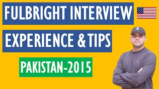 Fulbright Interview Experience And Tips [upl. by Hallimaj698]