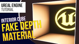 UE5 l Fake Depth Material using Interior Cube and Bump offset l Tutorial l Unreal Engine 5 [upl. by Horacio]