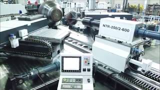 DENN NTR2502600 CNC quottwo rollerquot spinning and shear forming machine [upl. by Ulita202]