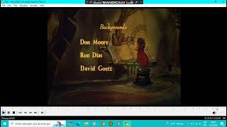 Closing to The Secret Of Nimh Family Fun 01 dvd eng [upl. by Hobbs]