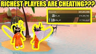 RICHEST JAILBREAK PLAYERS are CHEATERS THEORY  Roblox Jailbreak [upl. by Livvie]