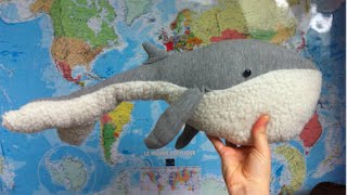 DIY Peluche baleine  Whale plush tuto [upl. by Assenat]