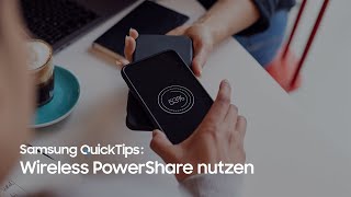 Samsung QuickTips – How To Wie kann ich Wireless PowerShare nutzen [upl. by Starinsky]