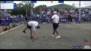 Semi final Petanque France Championship 2024 Men Double CD46 vs CD76 [upl. by Boggs401]