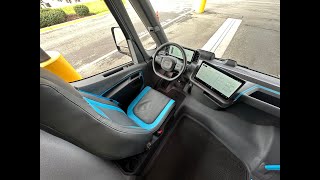 Inside Amazons electric Rivian delivery van [upl. by Oicnanev]