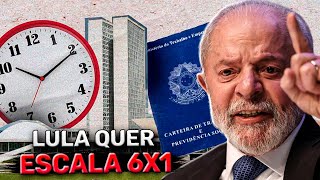 LULA É CONTRA O FIM DA ESCALA 6X1 [upl. by Gem]