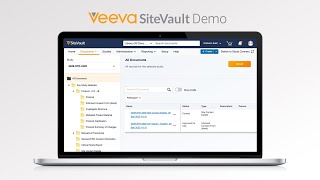 Veeva SiteVault eRegulatory Demo [upl. by Atse]