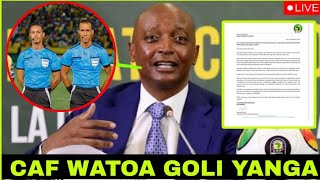 BREAKING TAMKO RASM LA CAF GOLI LA YANGA IKIBAINIKA WANAPEWA USHINDI MAMELODI OUTBARUA YA YANGA [upl. by Donal]