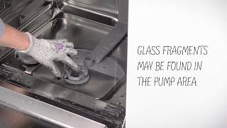 How to unblock the dishwasher pump  NEFF UK [upl. by Aneri213]