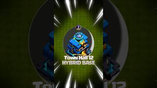 BEST TH12 HYBRID BASE 2024 clashofclansindonesiaunaclasher th12 [upl. by Link]