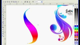 Лучшие Видеоуроки Corel DRAW X3 Урок № 35 [upl. by Votaw477]