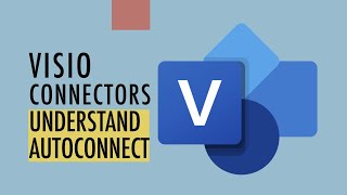 Autoconnect and INSTANTLY change all connectors  Visio Connectors pt 2 [upl. by Attelahs]