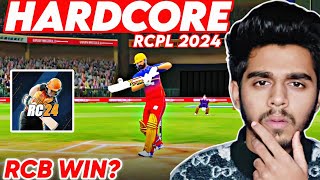 RCB ❤ VS SRH 🧡 MATCH NO6  RCPL REAL CRICKET 24 [upl. by Yennaiv762]