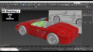 Mastering 3D Car Modeling in 3ds Max A StepbyStep Guide  Part 13 [upl. by Yelsna]