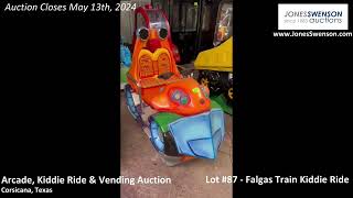 Lot 87  Falgas Train Kiddie Ride [upl. by Melita217]