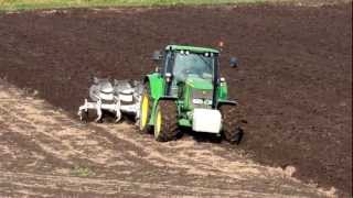 秀しゅうちゃん JOHN DEERE ジョンディア）JD  6620 ploughing Nikon COOLPIX P510 [upl. by Kala]