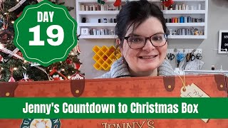 DAY 19 Jennys Countdown to Christmas Box 2022  MSQC [upl. by Ethyl]