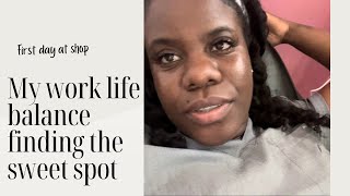 FIRST WORKING DAY AT SHOP THE SIMPLE THINGS OFF DAY ERRANDS JOJO VLOG 17 [upl. by Trill]