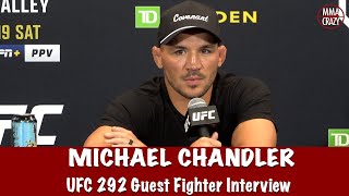 Full Michael Chandler UFC 292 Guest Fighter Interview [upl. by Susann]