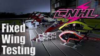 CNHL LiPo Batteries • Fixed Wing Flight and Bench Tests • China Hobby Line [upl. by Oni413]