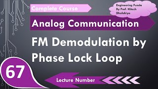 FM Demodulation by Phase Lock Loop Basics Block Diagram Working amp Advantages Explained [upl. by Orgel503]