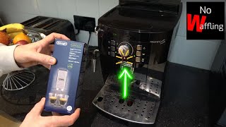 How to DESCALE Delonghi Magnifica S Coffee Machine  In Depth descaling video  Beginners guide [upl. by Jone]