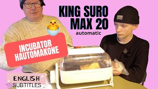 King Suro Max 20 hautomakone  kasaus käyttökuntoon [upl. by Caton]