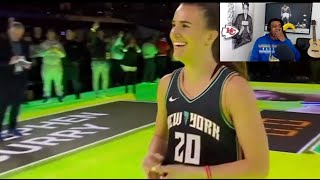 🤯 AINT NO WAY🔥  Stephen Curry vs Sabrina Ionescu  2024 SHOOTOUT [upl. by Chicoine]