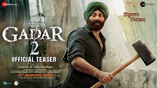 Gadar 2  Official Teaser  Sunny Deol  Ameesha Patel  Anil Sharma  Zee Studios  11th August [upl. by Mead]