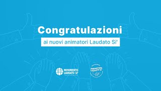 Congratulazioni ai nuovi animatori Laudato Si 🎉🌿 [upl. by Esyahc]