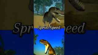 Tyrannosaurus VS Giganotosaurus  Roblox Dinosaur World Mobile roblox dinosaurworldmobile [upl. by Ayanej]