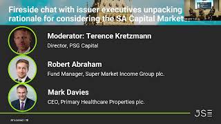 Fireside chat with issuer executives unpacking their rationale for considering the SA Capital Market [upl. by Haynor]