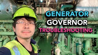 TROUBLESHOOTING THE GOVERNOR OF A DIESEL GENERATOR [upl. by Behah487]