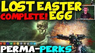 LOST EASTER EGG  quotThe Swanquot  ALL PERMAPERKS amp ORIGINS STAFFS Black Ops 2WaW Zombies [upl. by Nora]