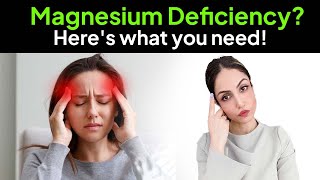 Signs आपमें Magnesium की deficiency हैं । Powerful health benefits of Magnesium [upl. by Anirb309]