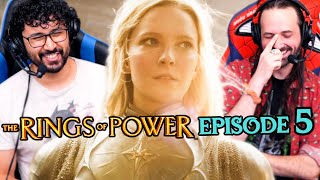 RINGS OF POWER 1x5 REACTION Episode 5 Review  Lord Of The Rings [upl. by Atnoek82]