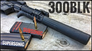 Suppressed 300 AAC Blackout  How Quiet Is It Silencer Series Ep 02 [upl. by Guibert]