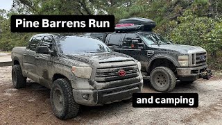 Pine barrens run and camping [upl. by Aseefan]