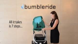 HowTo Attach 20132015 Bumbleride Indie Stroller Fabric [upl. by Aihsemot123]