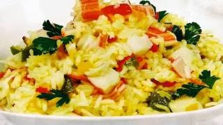 ARROZ DE DELÍCIAS DO MAR  RECEITAS [upl. by Jorrie]