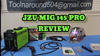 JZU MIG 145 PRO migwelding FROM amazon review [upl. by Zingg]