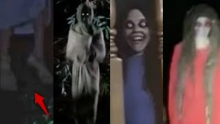 7 PENAMPAKAN HANTU TERSERAM KUNTILANAK MELAYANG DAN POCONG TERJELAS quot HOROR SCARYquot [upl. by Redmond]