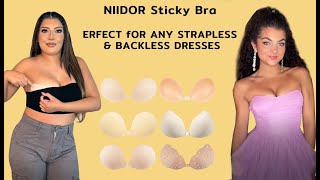 Niidor Adhesive Bra 101 [upl. by Rozamond]