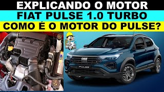 Explicando o motor T200 do Fiat Pulse 10 e Strada turbo 3 cilindros componentes tema de aula [upl. by Hesta]