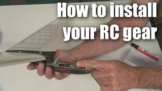 How to install 24GHz radio control systems in RC planes [upl. by Eirehc274]